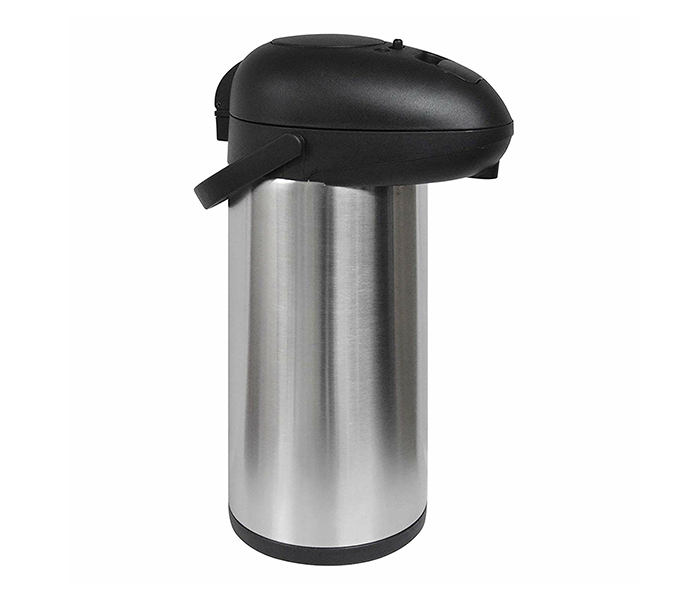 Royalford RF8338 5 Litre Double Wall Stainless Steel Airpot Flask - Silver - Zoom Image 1