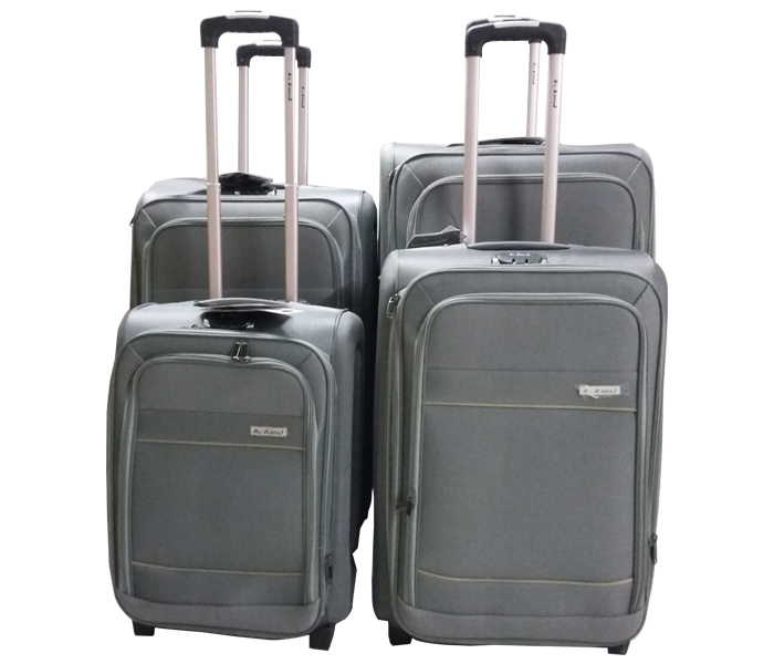 Al Abraj AT-661 Happy Journey Big Box Soft Trolley 4pcs Set - Zoom Image