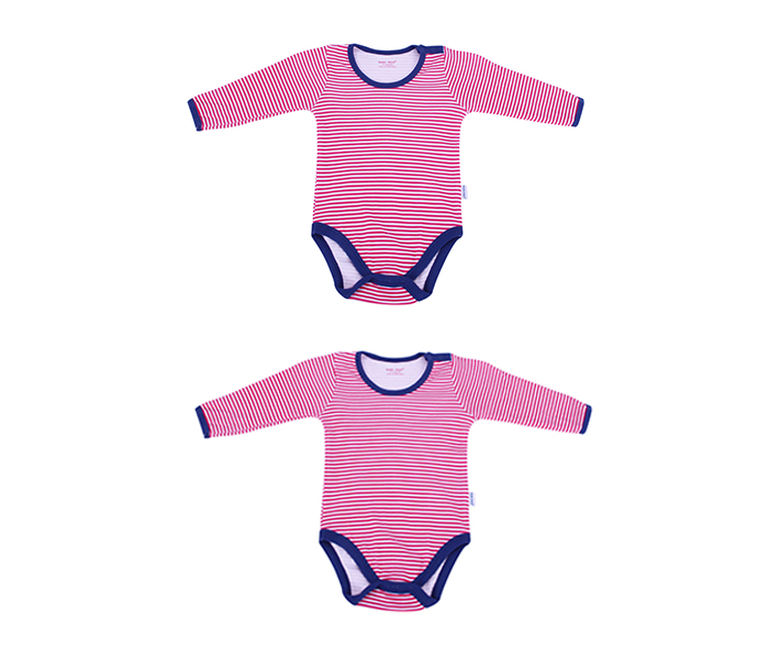 Baby Plus BP2505B 6-12M Long Sleeve Body Suit - 5 Pieces - Zoom Image 1