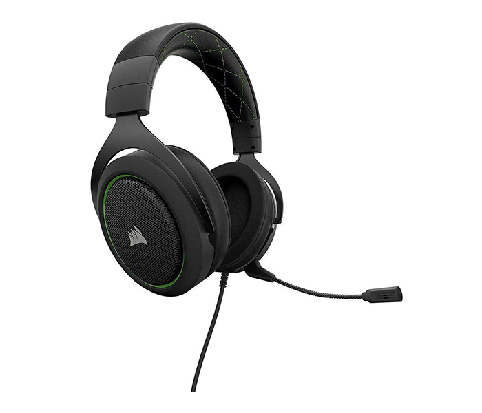 Corsair CA-9011171-NA HS50 Stereo Gaming Headset - Green - Zoom Image 4