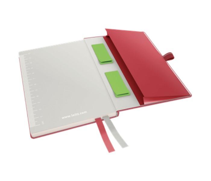 Leitz 4479-00-25 A6 Squared Notebook  Red - Zoom Image 3