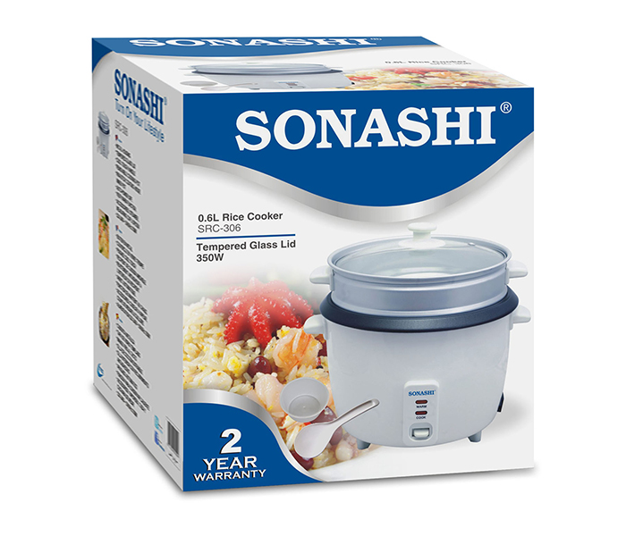 Sonashi SRC-328 2.8 Litre Rice Cooker with Steamer - Zoom Image 4