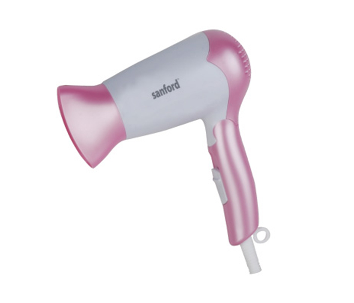 Sanford SF9675HD BS 1200 Watts Kids Travellers Hair Dryer - White & Pink - Zoom Image