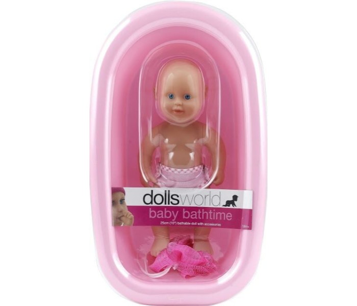 Dolls World 8499 25cm Baby Bathtime Set Multi Color - Zoom Image 2