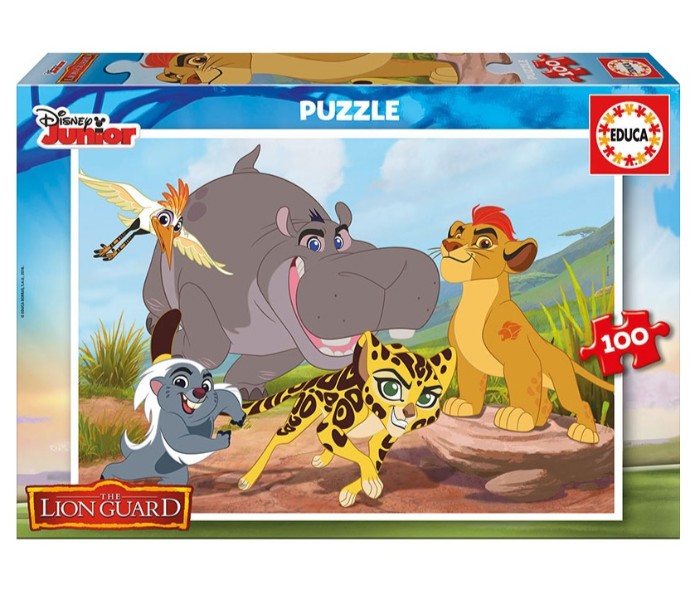 Educa 17169 100 Lion Guard Multi Color - Zoom Image