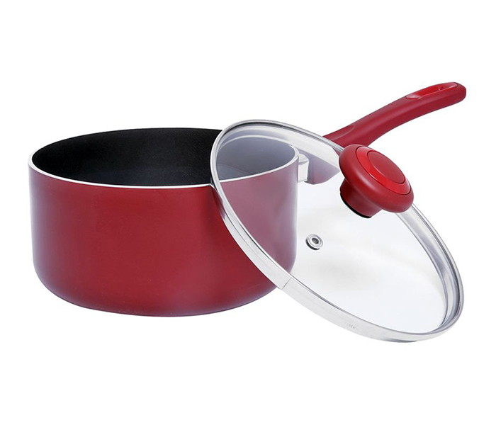 Prestige PR21510 0.9L Classique Pro Covered Saucepan - Red - Zoom Image 2