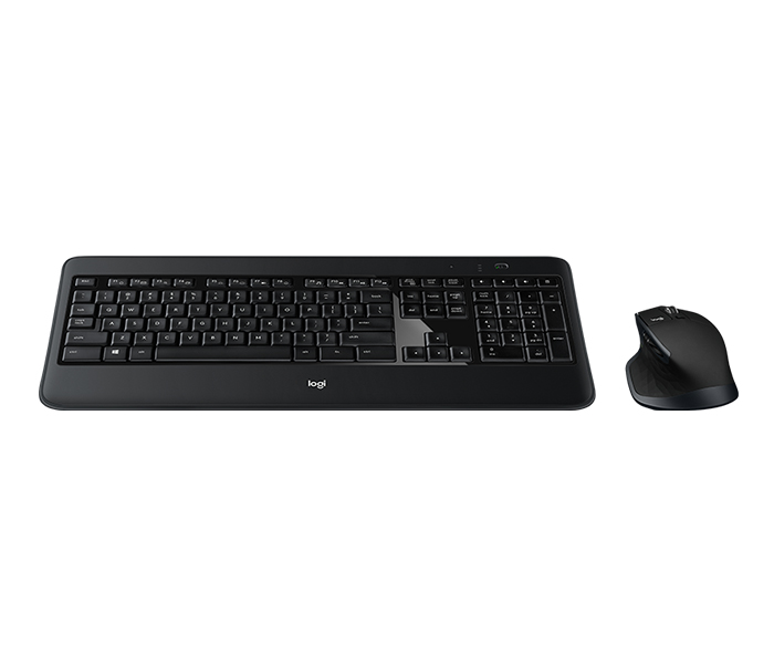 Logitech 920-008879 MX900 Combo 2GHZ Wireless Optical Mouse & Keyboard - English, Black - Zoom Image 1