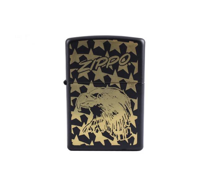 Zippo 28763 218  Eagle and Stars Lighter Black - Zoom Image 3