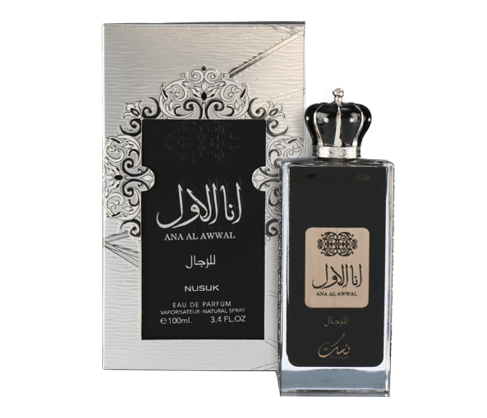 Nusuk Ana Al Awwal Eau De Parfum Natural Spray for Men - 100 Ml - Zoom Image 2