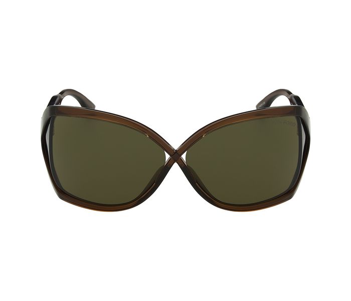 Tomford Julianne TF427 48J Julianne Butterfly Brown Frame & Brown Mirrored Sunglasses for Women - Zoom Image 3