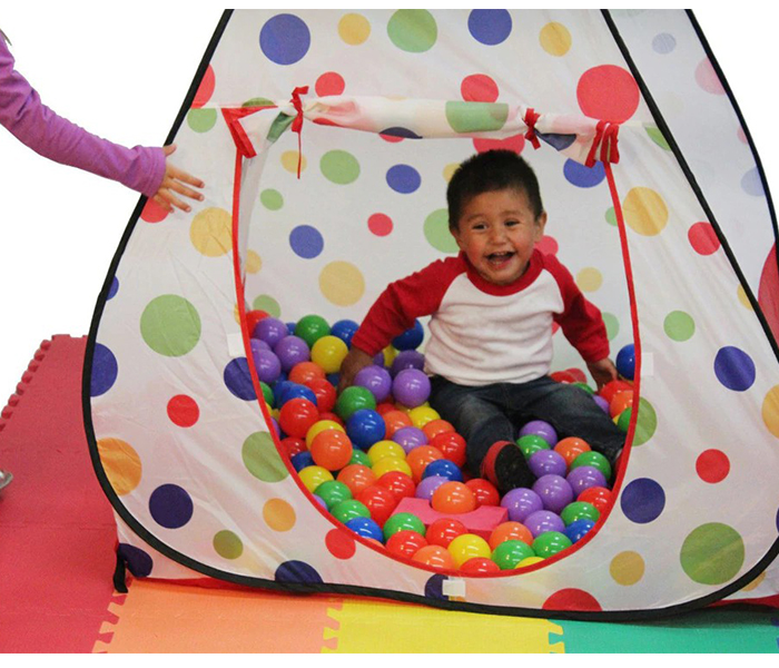 60 Pieces Ball Tent for Kids - Multicolour - Zoom Image 2