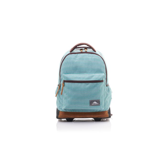 High Sierra HSR104LUG00090 Icon Slim Wheeled Backpack Green Stripes - Zoom Image 3