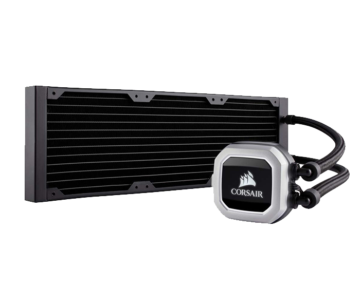 Corsair CW-9060031-WW Hydro Series H150i Pro RGB 360mm Liquid CPU Cooler - Black - Zoom Image 1