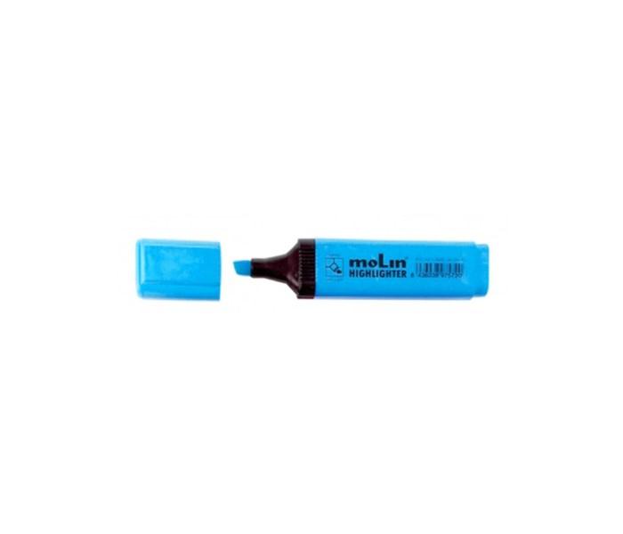 Molin RTF240-10-3 Box Of 10 Highlighters Blue - Zoom Image