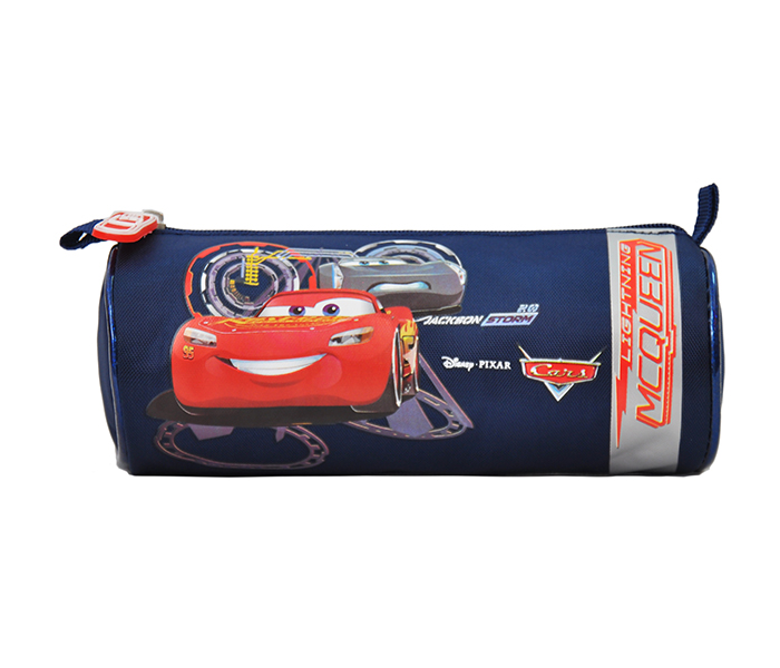 Cars CJST08723 Jackson Storm Racing Round Pencil Case - Navy - Zoom Image