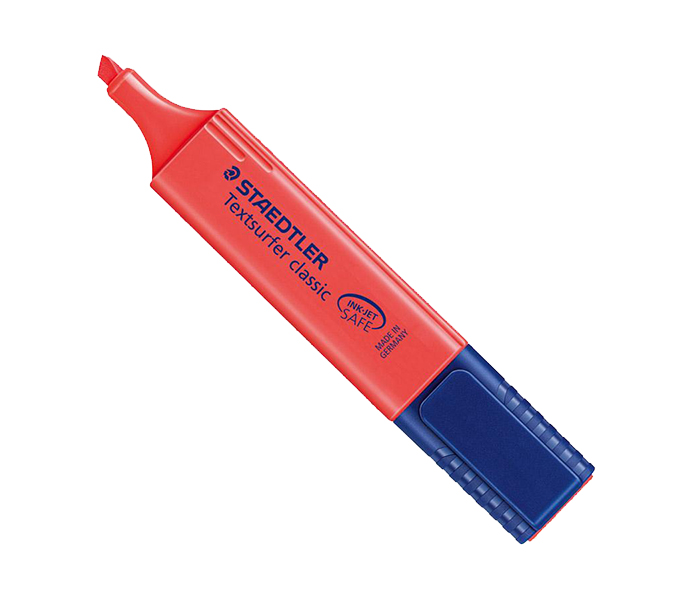 Staedtler ST-364-02 Highlighter - 5MM, Red - Zoom Image 2