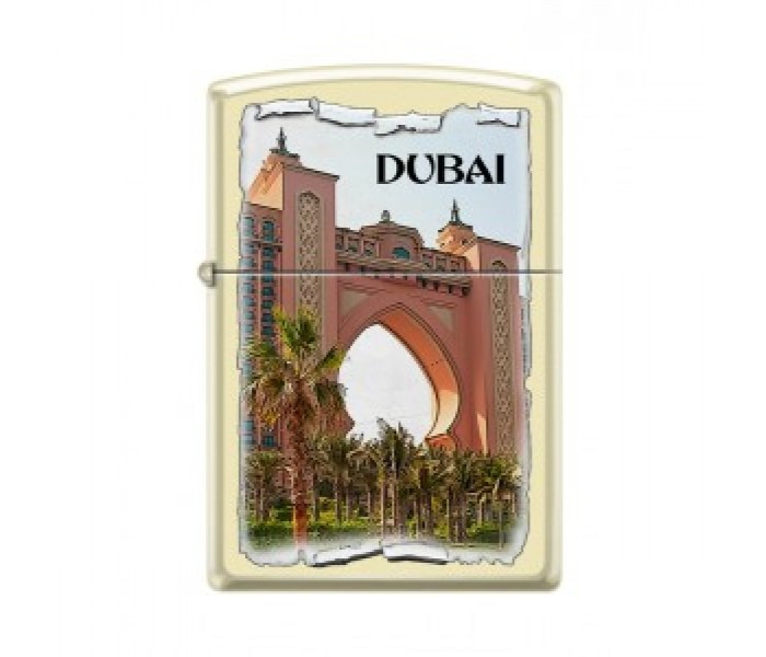 Zippo CI018781 - 216 Saudi Arabia Regular Cream Matte Lighter Multicolor - Zoom Image