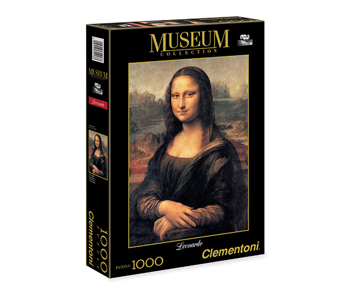 Clementoni 31413 Museum Collection Leonardo Mona Lisa Adult Puzzle - 1000 Pieces - Zoom Image 2