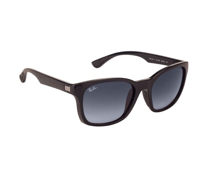 Ray-Ban 0RB4197l 601/8G Wayfarer Black Frame & Blue Gradient Mirrored Sunglasses for Unisex - Zoom Image 1