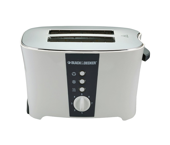 Black and Decker ET122-B5 2 Slice Cool Touch Toaster - White - Zoom Image 3