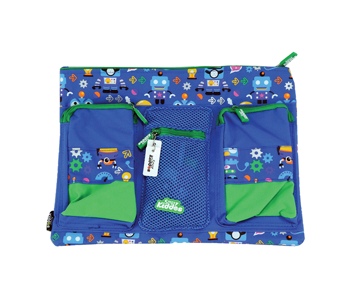 Smily Kiddos SK11003028 A4 Pencil Case - Blue - Zoom Image 3