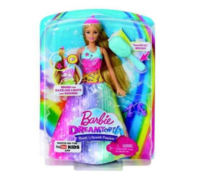 Barbie FRB12 Brush Brights Feature Princess Doll Assorted - Zoom Image 2