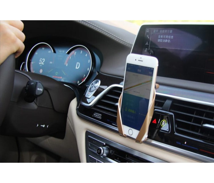 Universal Auto Adjustable Car Air Vent Mount Mobile Phone Holder Multicolor - Zoom Image 6