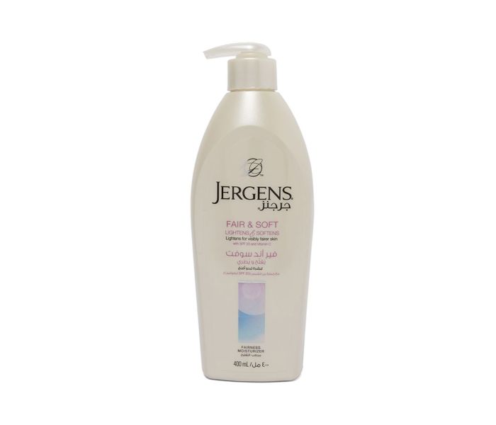 Jergens N15215335A Fair And Soft Fairness Moisturizer SPF 20 400 ml - Zoom Image