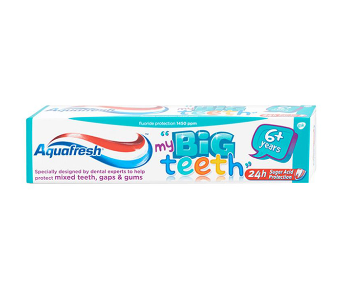 Aquafresh N13346915A My Big Teeth Toothpaste - 50ML - Zoom Image