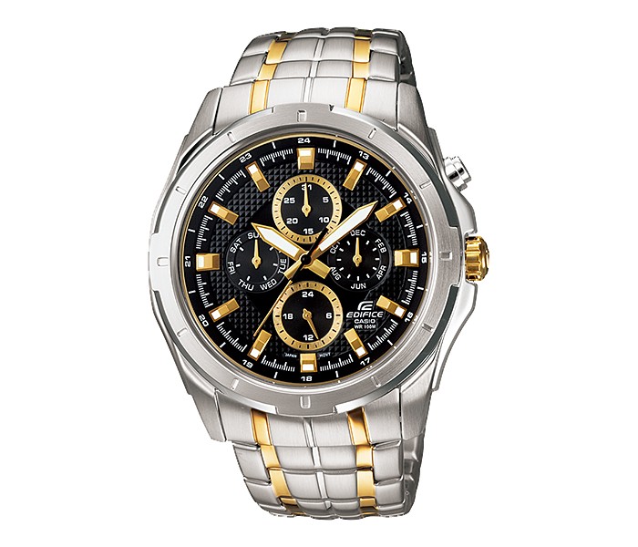 Casio Edifice EF-328SG-1AVUDF Mens Analog Watch Silver and Gold - Zoom Image