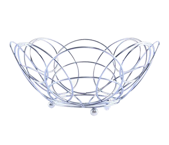 RoyalFord RF6792 Fruit Basket - Silver - Zoom Image 2