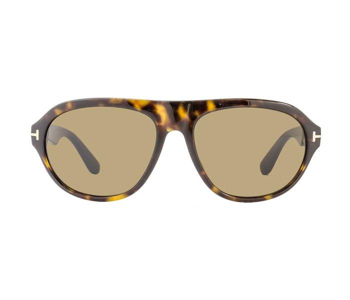 Tomford TF397 52J Ivan Havana Frame & Brown Mirrored Sunglasses for Women - Zoom Image 3