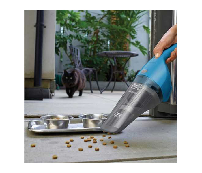 Black and Decker WDB115WA-B5 3.6V Wet and Dry Dustbuster Cordless Hand Vacuum Cleaner - Wet Dry Blue - Zoom Image 2