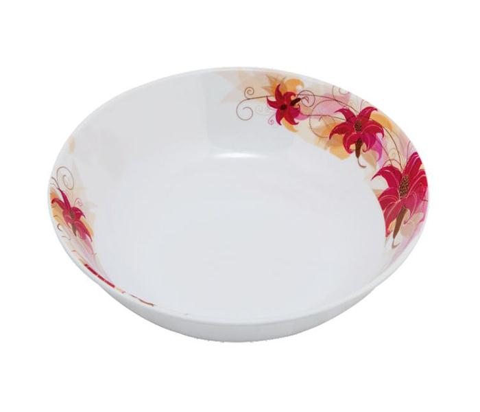 Royalford RF6380 8.5-inch Melamine Ware Carnation Soup Bowl Thai - Zoom Image