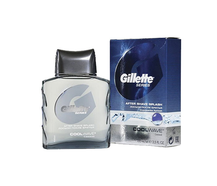 Gillette N12276881A Series Cool Wave After Shave Splash - 100ml - Zoom Image