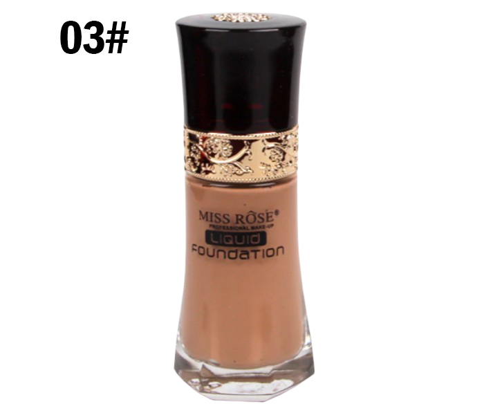 Miss Rose 7601-038N Liquid Foundation Makeup Concealer N3 - Zoom Image