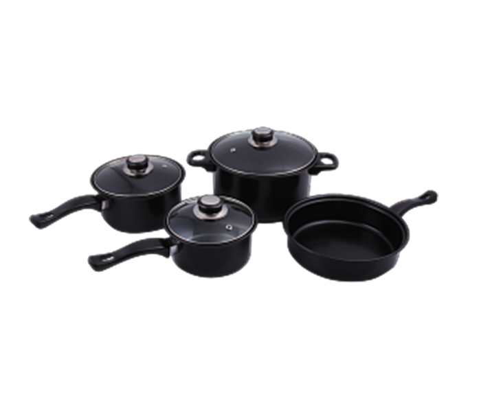 Olympia OE-005-13 13 Pieces Non-Stick Cookware Set - Black - Zoom Image 3