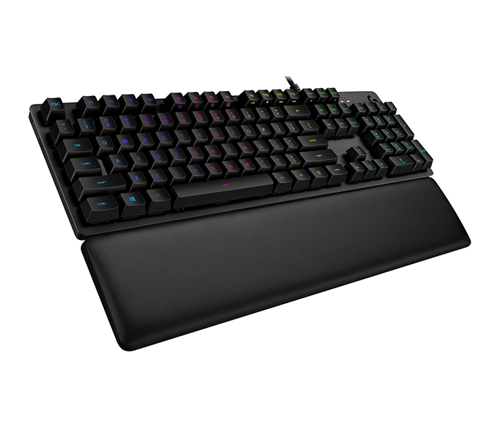 Logitech 920-008934 G513 Carbon Mechanical RGB Wired Gaming Keyboard - GX Blue Switch, Black - Zoom Image 1