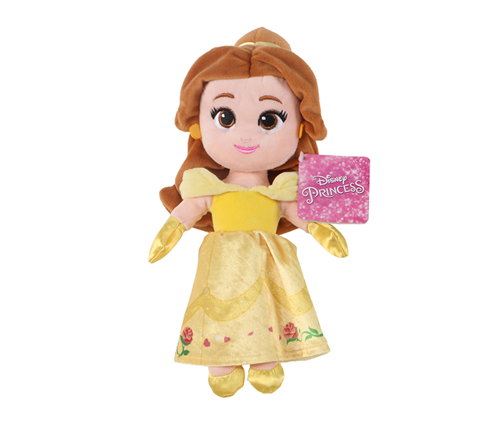 Disney Plush PDP1700818 10-inch Cute Princess Belle Soft Toy - Yellow - Zoom Image