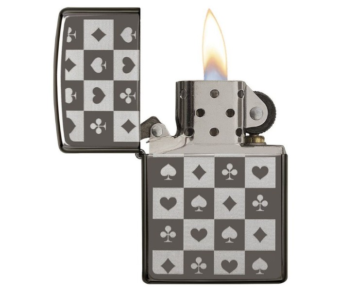 Zippo 29082 Card Suits Lighter Multicolor - Zoom Image 1