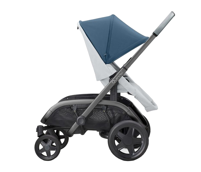 Quinny 1396576000 Hubb Portable Stroller - Blue Coral & Grey - Zoom Image 1