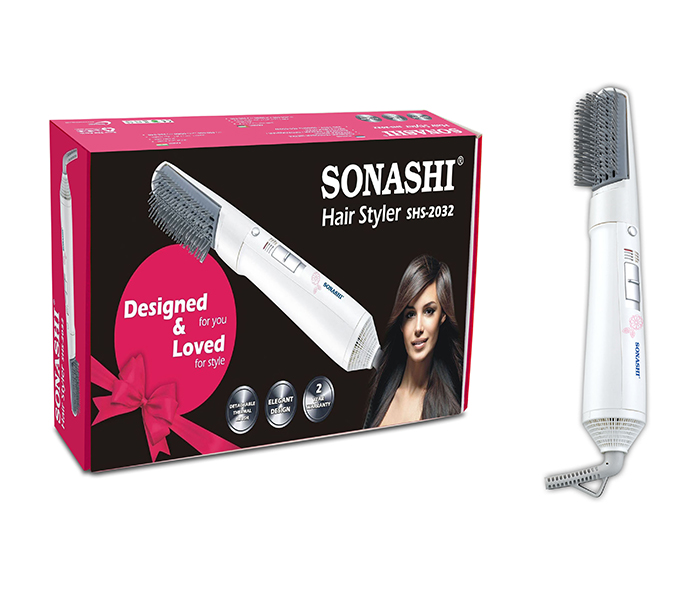 Sonashi SHS-2032 Hair Styler, White - Zoom Image 4