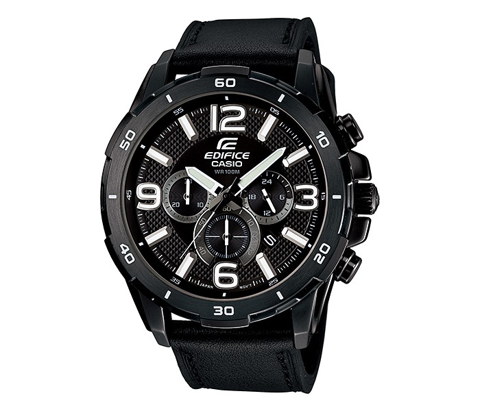 Casio Edifice EFR-538L-1AVUDF Mens Analog Watch Black - Zoom Image