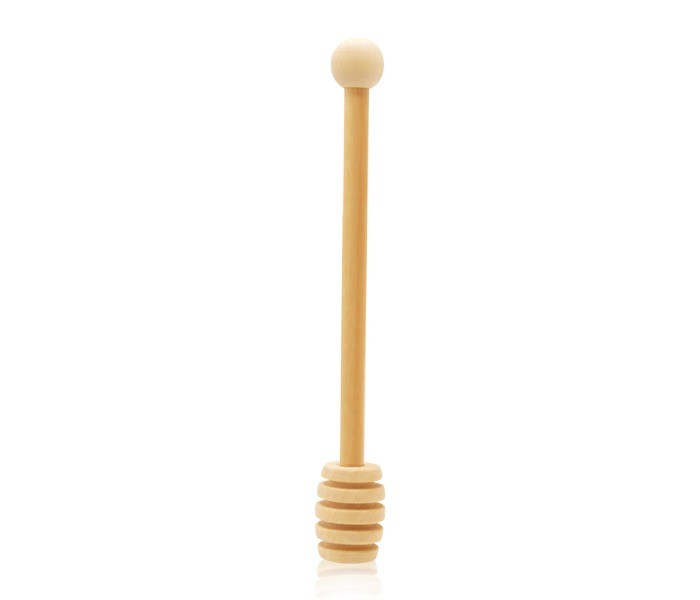 WHS-456 Wooden Honey Stick for Bake 8cm Brown - Zoom Image 4