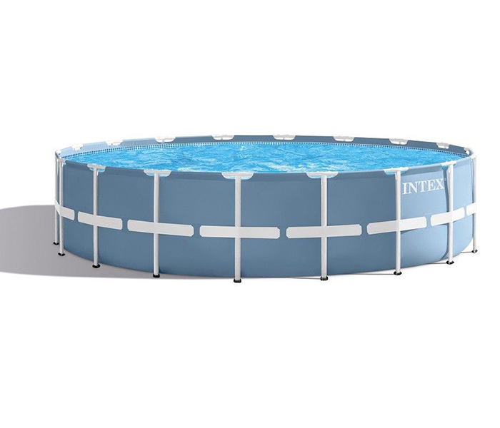 Intex ZX-26762 732 x 132CM Metal Frame Round Shape Pool - Zoom Image 1