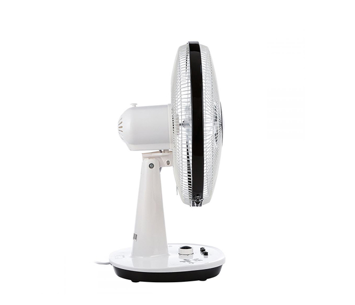 Geepas GF9484 16-inch 3 Speed Table Fan with Timer - White - Zoom Image 4