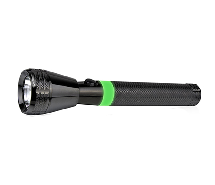 Sonashi SLT-181 1 Watt Rechargeable Cree LED Torch - Black - Zoom Image 7