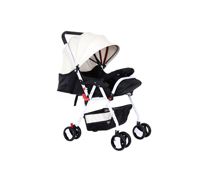 Baby Plus BP7737 Baby Stroller - Off White - Zoom Image 2