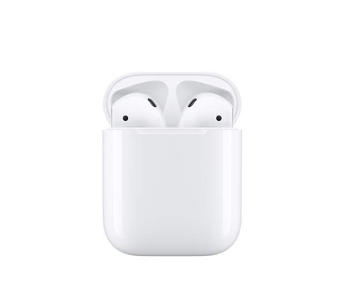 Apple AirPods Bluetooth Headset with Mic - White - Zoom Image 3