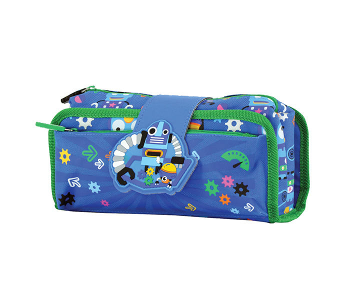 Smily Kiddos SK11003034 Fancy Strap Pencil Case - Blue - Zoom Image 2